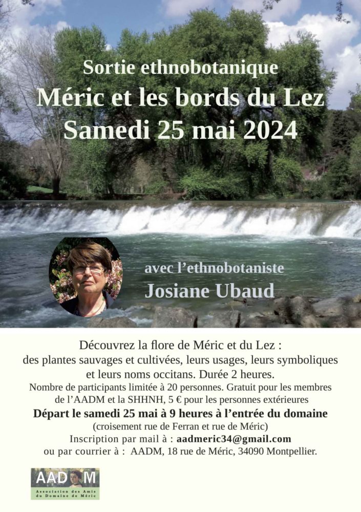 Flyer Sortie ethnobotanique 2024