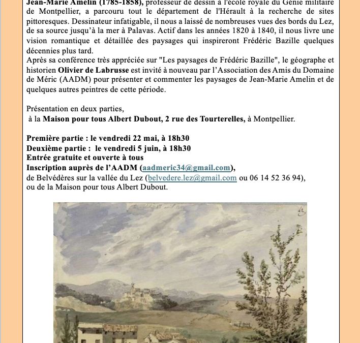 Deux conférences d&rsquo;Olivier de Labrusse